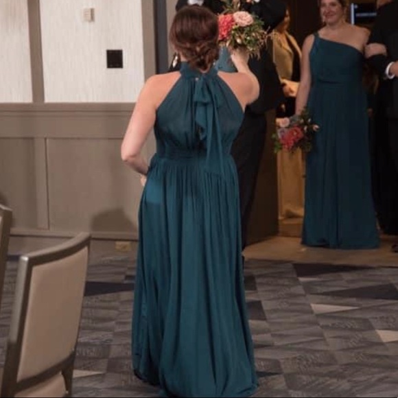 Azazie Peacock Inman A6 bridesmaid dress - Picture 5 of 5